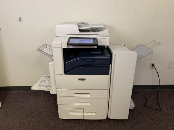 Xerox Altalink C8045 Color Copier Machine Network Printer Scanner Fax Finisher Copy